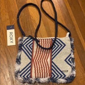Roxy Boho Woven purse bag NWT